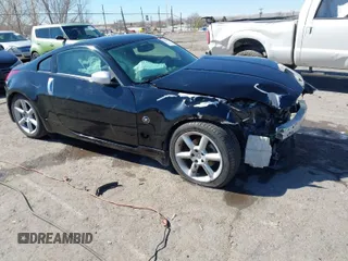 2005 Nissan 350Z Touring with VIN JN1AZ34E25M650632, listed as a IAAI auction lot 41645033 with Not Provided miles. Bid and sale history available at carsss.com. Image 1.
