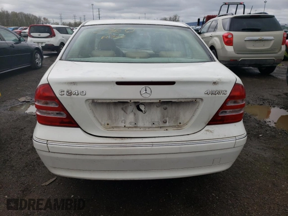 2003 Mercedes-Benz C 240 с VIN WDBRF81J83F372360, выставлен на аукционе Copart как лот 50892603 с пробегом 75 530 миль миль и Чистый • Clean title. История ставок и продаж доступна на DreamBid. Изображение 6.