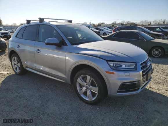2018 Audi Q5 Premium with VIN WA1ANAFY1J2051659, listed as a Copart auction lot 42414405 with 25,708 mi miles and Salvage Title. Bid and sale history available at carsss.com. Image 4.