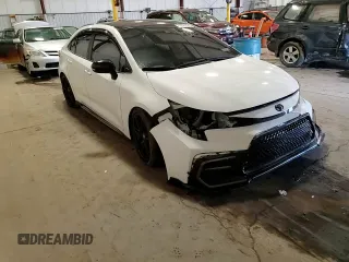 2021 Toyota Corolla SE with VIN 5YFM4MCE6MP076791, listed as a Copart auction lot 52024225 with 24,895 mi miles and Salvage Title. Bid and sale history available at carsss.com. Image 14.