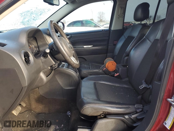 2014 Jeep Compass Latitude with VIN 1C4NJCEA5ED518028, listed as a Copart auction lot 42104075 with 152,313 mi miles and Salvage Title. Bid and sale history available at carsss.com. Image 7.