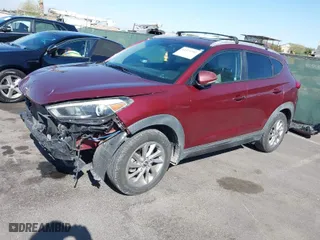 2016 Hyundai Tucson Limited with VIN KM8J33A26GU063454, listed as a IAAI auction lot 41975782 with 74,519 mi miles. Bid and sale history available at carsss.com. Image 18.