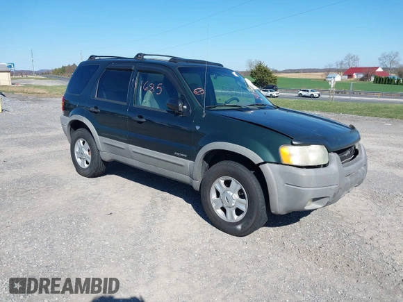 2001 Ford Escape XLT with VIN 1FMCU04161KC38571, listed as a IAAI auction lot 41881685 with 175,432 mi miles and . Bid and sale history available at DreamBid. Image 1.