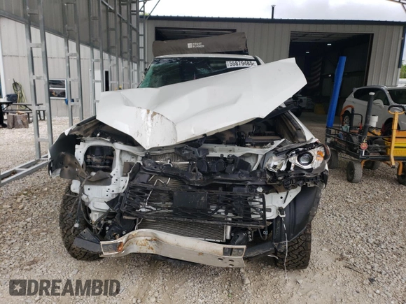 2023 Toyota 4Runner SR5 with VIN JTEMU5JR1P6101521, listed as a Copart auction lot 55879485 with 36,945 mi miles and Salvage title. Bid and sale history available at DreamBid. Image 5.
