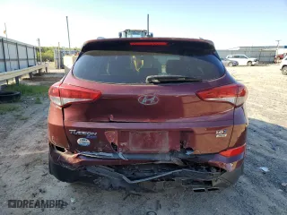 2016 Hyundai Tucson Eco with VIN KM8J3CA25GU024175, listed as a Copart auction lot 52924015 with 61,728 mi miles and Salvage Title. Bid and sale history available at carsss.com. Image 6.