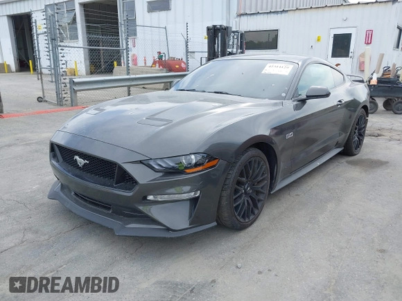 2019 Ford Mustang GT with VIN 1FA6P8CF0K5124320, listed as a IAAI auction lot 42314129 with 102,589 mi miles and . Bid and sale history available at DreamBid. Image 18.