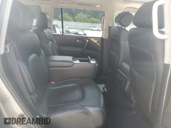 2017 Infiniti QX80 with VIN JN8AZ2NE7H9151603, listed as a Copart auction lot 60823795 with 128,027 mi miles and Clean title. Bid and sale history available at DreamBid. Image 10.