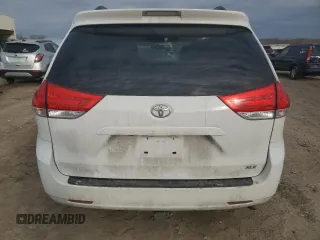 2012 Toyota Sienna XLE AAS with VIN 5TDYK3DC6CS277532, listed as a Copart auction lot 47453945 with 130,451 mi miles and Salvage Title. Bid and sale history available at carsss.com. Image 6.