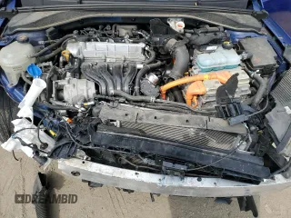 2019 Hyundai Ioniq Blue with VIN KMHC65LC0KU134755, listed as a Copart auction lot 53898845 with 86,930 mi miles and Salvage Title. Bid and sale history available at DreamBid. Image 11.