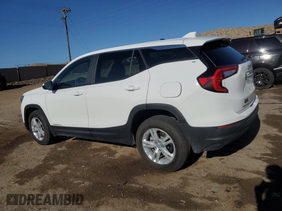 2024 GMC Terrain SLE with VIN 3GKALMEG0RL187737, listed as a Copart auction lot 57155285 with 19,987 mi miles and Clean title. Bid and sale history available at DreamBid. Image 2.