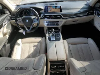 2016 BMW 7 Series 750i with VIN WBA7F0C50GGM20697, listed as a Copart auction lot 78850524 with 126,518 mi miles and Salvage Title. Bid and sale history available at carsss.com. Image 8.