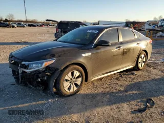 2018 Kia Optima Hybrid Premium with VIN KNAGT4LE1J5021168, listed as a Copart auction lot 84724254 with 84,886 mi miles and Salvage Title. Bid and sale history available at carsss.com. Image 1.