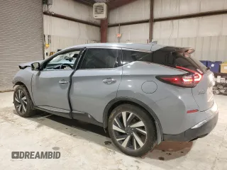 2023 Nissan Murano SL with VIN 5N1AZ2CJXPC107832, listed as a Copart auction lot 85442494 with 48,183 mi miles and Salvage Title. Bid and sale history available at DreamBid. Image 2.