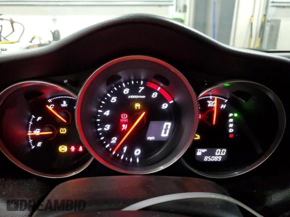 2004 Mazda RX-8 with VIN JM1FE17N240135103, listed as a Copart auction lot 77572594 with 85,089 mi miles and Salvage Title. Bid and sale history available at DreamBid. Image 9.