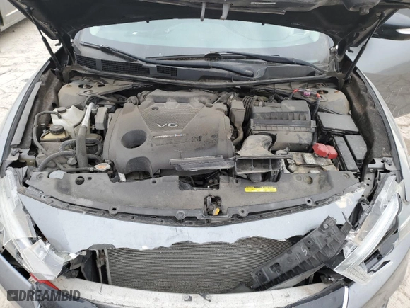 2017 Nissan Maxima SV with VIN 1N4AA6AP7HC365016, listed as a Copart auction lot 46933325 with 100,003 mi miles and Salvage Title. Bid and sale history available at carsss.com. Image 11.