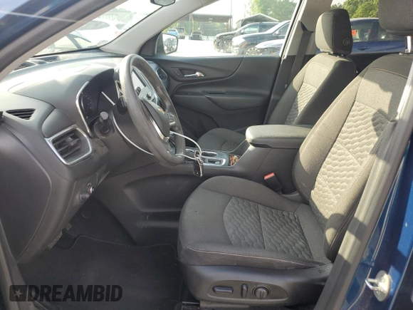 2021 Chevrolet Equinox LT with VIN 3GNAXKEV9ML386515, listed as a Copart auction lot 53564645 with 110,722 mi miles and Salvage title. Bid and sale history available at DreamBid. Image 7.