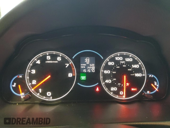 2004 Acura TSX with VIN JH4CL95884C043947, listed as a Copart auction lot 86397134 with 151,570 mi miles and Salvage title. Bid and sale history available at DreamBid. Image 9.