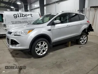 2016 Ford Escape Titanium with VIN 1FMCU9J95GUC27654, listed as a Copart auction lot 51950575 with 101,220 mi miles and Salvage Title. Bid and sale history available at carsss.com. Image 1.