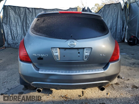 2006 Nissan Murano S z VIN JN8AZ08T16W417159, wystawiony jako Copart lot #43568104 z przebiegiem 144 482 mil mil oraz Czysty tytuł • Clean title. Historia ofert i sprzedaży dostępna na DreamBid. Obrazek 6.