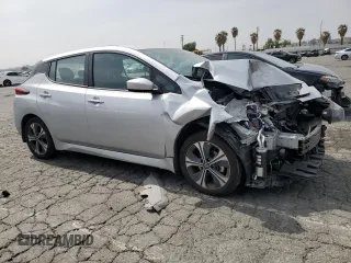 2022 Nissan LEAF SV z VIN 1N4AZ1CVXNC559199, wystawiony jako Copart lot #58746595 z przebiegiem 33 415 mil mil oraz Tytuł czysty. Historia ofert i sprzedaży dostępna na DreamBid. Obrazek 4.