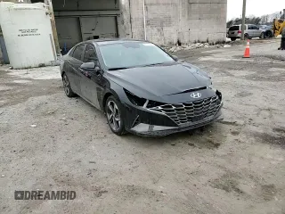 2021 Hyundai Elantra Limited with VIN 5NPLP4AG1MH029012, listed as a Copart auction lot 47179685 with 57,045 mi miles and Salvage Title. Bid and sale history available at DreamBid. Image 10.