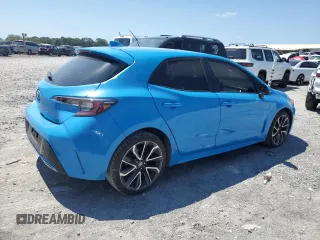 2019 Toyota Corolla Hatchback SE with VIN JTNK4RBE3K3035025, listed as a Copart auction lot 67957734 with 187,684 mi miles and Salvage Title. Bid and sale history available at carsss.com. Image 3.