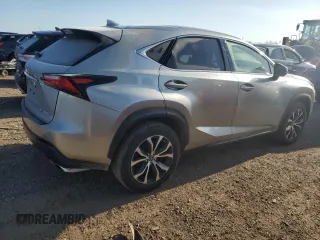 2017 Lexus NX with VIN JTJBARBZ6H2136622, listed as a Copart auction lot 50869485 with 86,906 mi miles and Salvage Title. Bid and sale history available at carsss.com. Image 3.