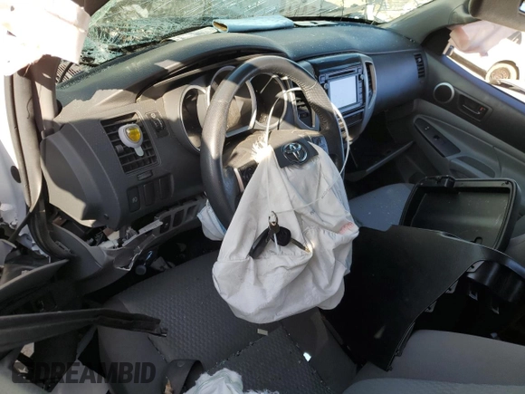 2015 Toyota Tacoma PreRunner with VIN 3TMJU4GN0FM189188, listed as a Copart auction lot 46936615 with Not provided miles and Non repairable. Bid and sale history available at DreamBid. Image 8.