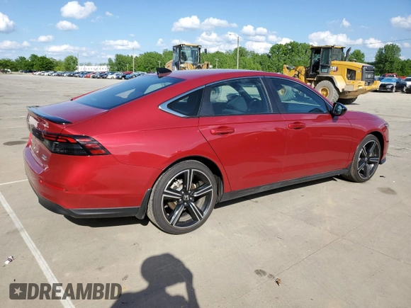 2024 Honda Accord Sport with VIN 1HGCY2F51RA095231, listed as a Copart auction lot 56355705 with 12,203 mi miles and Salvage title. Bid and sale history available at DreamBid. Image 3.