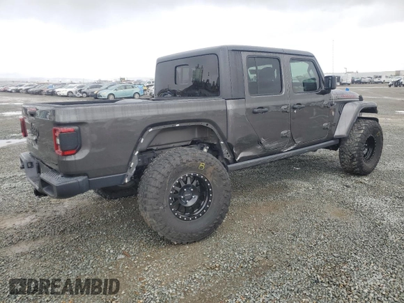 2021 Jeep Gladiator Sport S with VIN 1C6JJTAG0ML508141, listed as a Copart auction lot 48890065 with 44,583 mi miles and Salvage title. Bid and sale history available at DreamBid. Image 3.