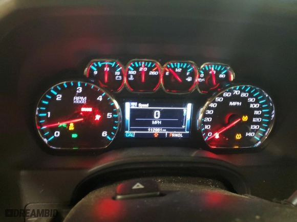 2018 Chevrolet Suburban LT with VIN 1GNSKHKCXJR115671, listed as a Copart auction lot 63240094 with 112,961 mi miles and Clean Title. Bid and sale history available at carsss.com. Image 9.