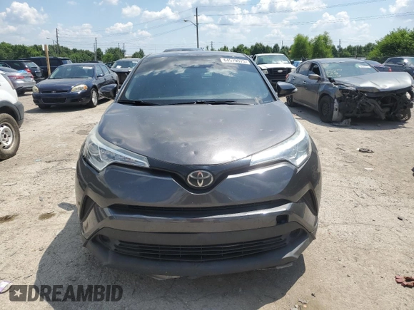 2018 Toyota C-HR XLE with VIN NMTKHMBX7JR025459, listed as a Copart auction lot 64579975 with 93,194 mi miles and Clean title. Bid and sale history available at DreamBid. Image 5.