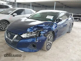 2020 Nissan Maxima SL with VIN 1N4AA6DV5LC364322, listed as a IAAI auction lot 41626097 with 81,258 mi miles and . Bid and sale history available at DreamBid. Image 2.