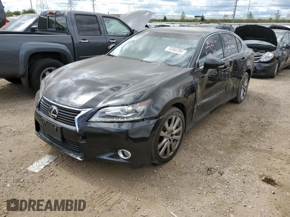 2015 Lexus GS 350 with VIN JTHCE1BL1FA004829, listed as a Copart auction lot 70366704 with 71,251 mi miles and Salvage Title. Bid and sale history available at carsss.com. Image 1.