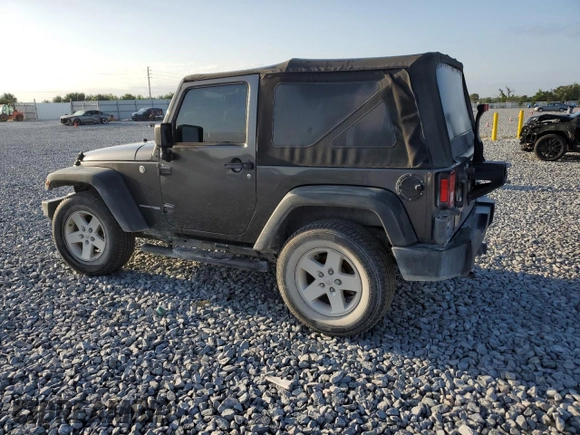 2018 Jeep Wrangler Willys Wheeler W z VIN 1C4AJWAGXJL852498, wystawiony jako Copart lot #52866945 z przebiegiem 90 515 mil mil oraz Szkoda całkowita • Salvage title. Historia ofert i sprzedaży dostępna na DreamBid. Obrazek 2.