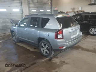 2016 Jeep Compass High Altitude Edition with VIN 1C4NJCEA2GD720148, listed as a IAAI auction lot 41689653 with 97,400 mi miles. Bid and sale history available at carsss.com. Image 3.