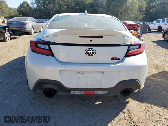 2023 Toyota GR86 Premium with VIN JF1ZNBE10P9762875, listed as a Copart auction lot 73985624 with 10,593 mi miles and Salvage Title. Bid and sale history available at carsss.com. Image 6.
