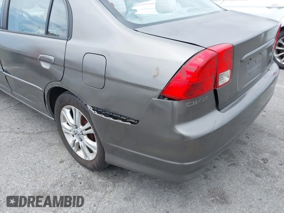 2005 Honda Civic VP with VIN 2HGES16335H632874, listed as a IAAI auction lot 42136118 with 260,883 mi miles and . Bid and sale history available at DreamBid. Image 6.