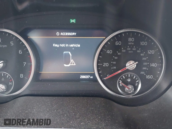 2022 Kia Telluride SX with VIN 5XYP5DHCXNG312382, listed as a IAAI auction lot 42129635 with 28,637 mi miles and . Bid and sale history available at DreamBid. Image 7.