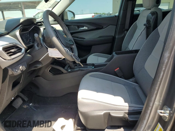 2021 Chevrolet TrailBlazer LS with VIN KL79MMS21MB180727, listed as a Copart auction lot 66133324 with 49,328 mi miles and Salvage Title. Bid and sale history available at DreamBid. Image 7.