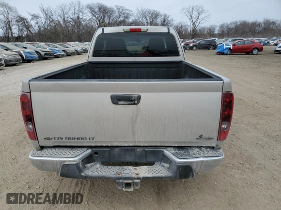 2007 Chevrolet Colorado LT w/1LT with VIN 1GCDT19E978164971, listed as a Copart auction lot 44466695 with 154,789 mi miles and Salvage Title. Bid and sale history available at carsss.com. Image 6.