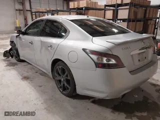 2012 Nissan Maxima 3.5 S with VIN 1N4AA5AP3CC825078, listed as a IAAI auction lot 41626280 with 243,903 mi miles. Bid and sale history available at carsss.com. Image 3.