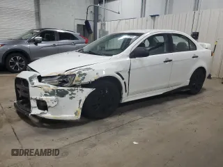 2010 Mitsubishi Lancer DE with VIN JA32U1FU8AU007431, listed as a Copart auction lot 87447694 with 171,011 mi miles and Salvage Title. Bid and sale history available at carsss.com. Image 1.