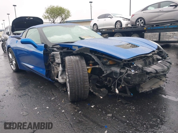 2016 Chevrolet Corvette Z51 3LT z VIN 1G1YM2D74G5116883, wystawiony jako IAAI lot #42160585 z przebiegiem 25 939 mil mil oraz . Historia ofert i sprzedaży dostępna na DreamBid. Obrazek 1.