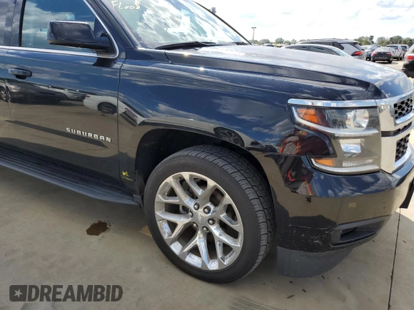 2018 Chevrolet Suburban LT with VIN 1GNSKHKC8JR127057, listed as a Copart auction lot 61868222 with 81,707 mi miles and . Bid and sale history available at DreamBid. Image 9.