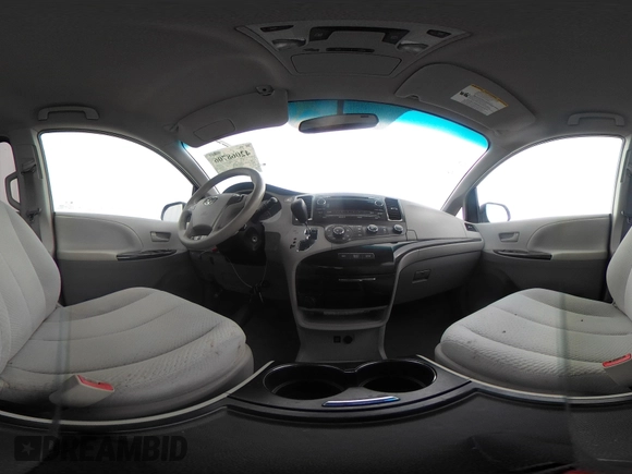 2012 Toyota Sienna LE AAS with VIN 5TDKK3DC1CS193107, listed as a IAAI auction lot 42068706 with 106,930 mi miles and . Bid and sale history available at DreamBid. Image 18.