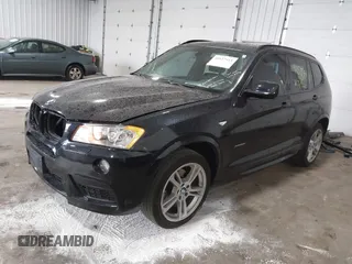 2014 BMW X3 xDrive28i z VIN 5UXWX9C55E0D32378, wystawiony jako IAAI lot #41657411 z przebiegiem 133 156 mil mil oraz . Historia ofert i sprzedaży dostępna na DreamBid. Obrazek 2.