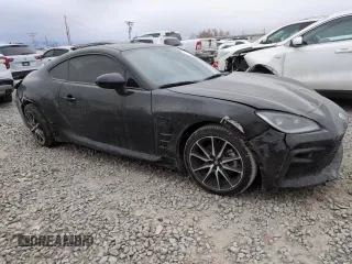 2023 Toyota GR86 with VIN JF1ZNBC10P8757572, listed as a Copart auction lot 43291525 with 12,898 mi miles and Salvage Title. Bid and sale history available at carsss.com. Image 4.