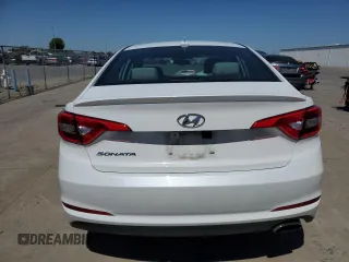 2017 Hyundai Sonata 2.4L with VIN 5NPE24AF5HH569841, listed as a Copart auction lot 53969815 with 45,993 mi miles and Salvage Title. Bid and sale history available at DreamBid. Image 6.