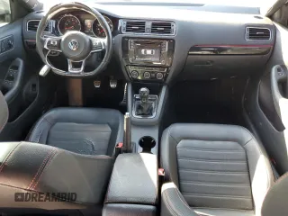 2017 Volkswagen Jetta GLI with VIN 3VW5T7AJ3HM337023, listed as a Copart auction lot 53444155 with 210,149 mi miles and Salvage title. Bid and sale history available at DreamBid. Image 8.